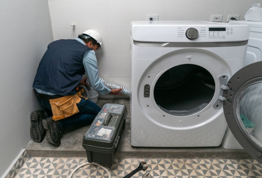 Dryer Vent Cleaning by Home Heroes Home Services